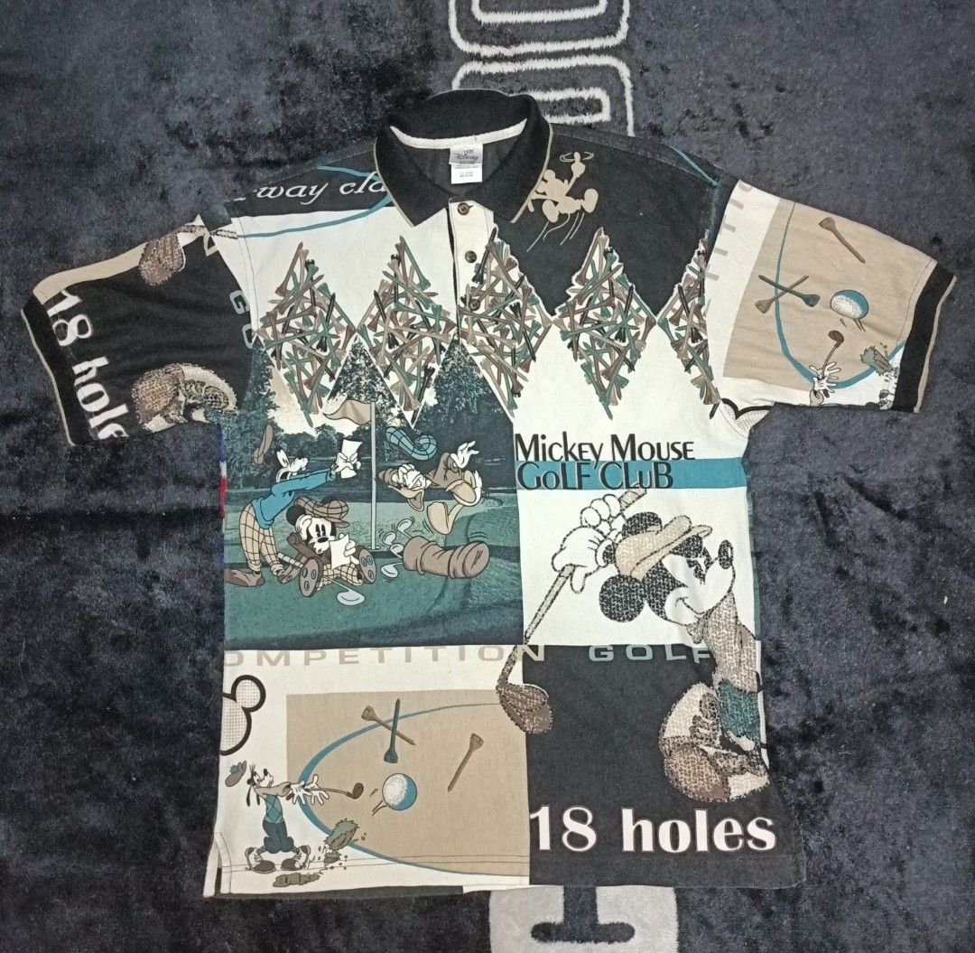 Mickey mouse sales golf shirt