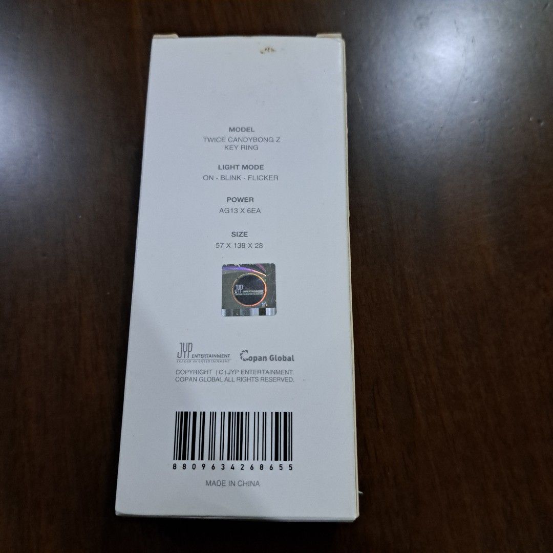 TWICE CANDYBONG Z KEYRING OFFICIAL, Hobbies & Toys, Memorabilia