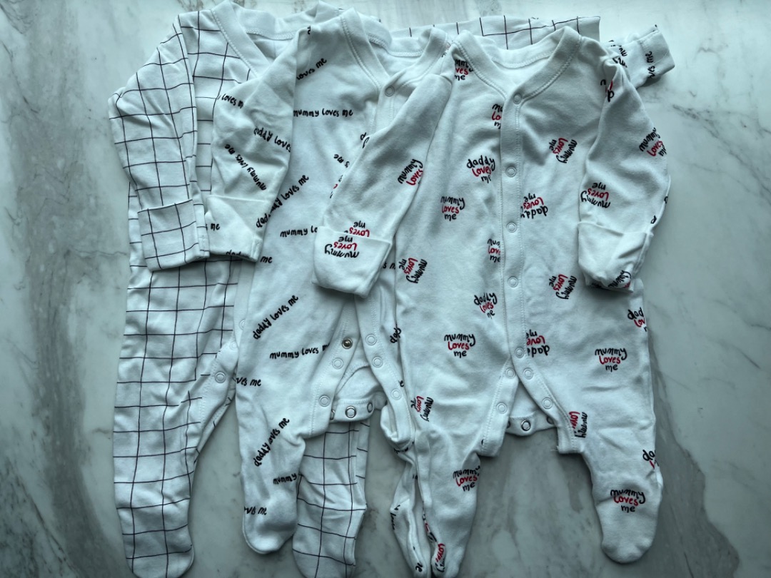 Morrisons baby sleepsuits sales