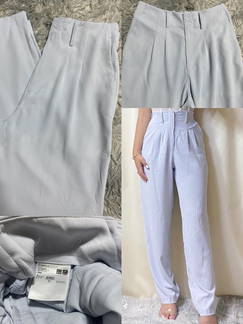 Uniqlo trousers, Women's Fashion, Bottoms, Other Bottoms on Carousell
