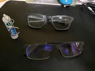 Used RX Frames (Ray-Ban spring loaded and Oakley Chamfered Square) , Authentic, well used