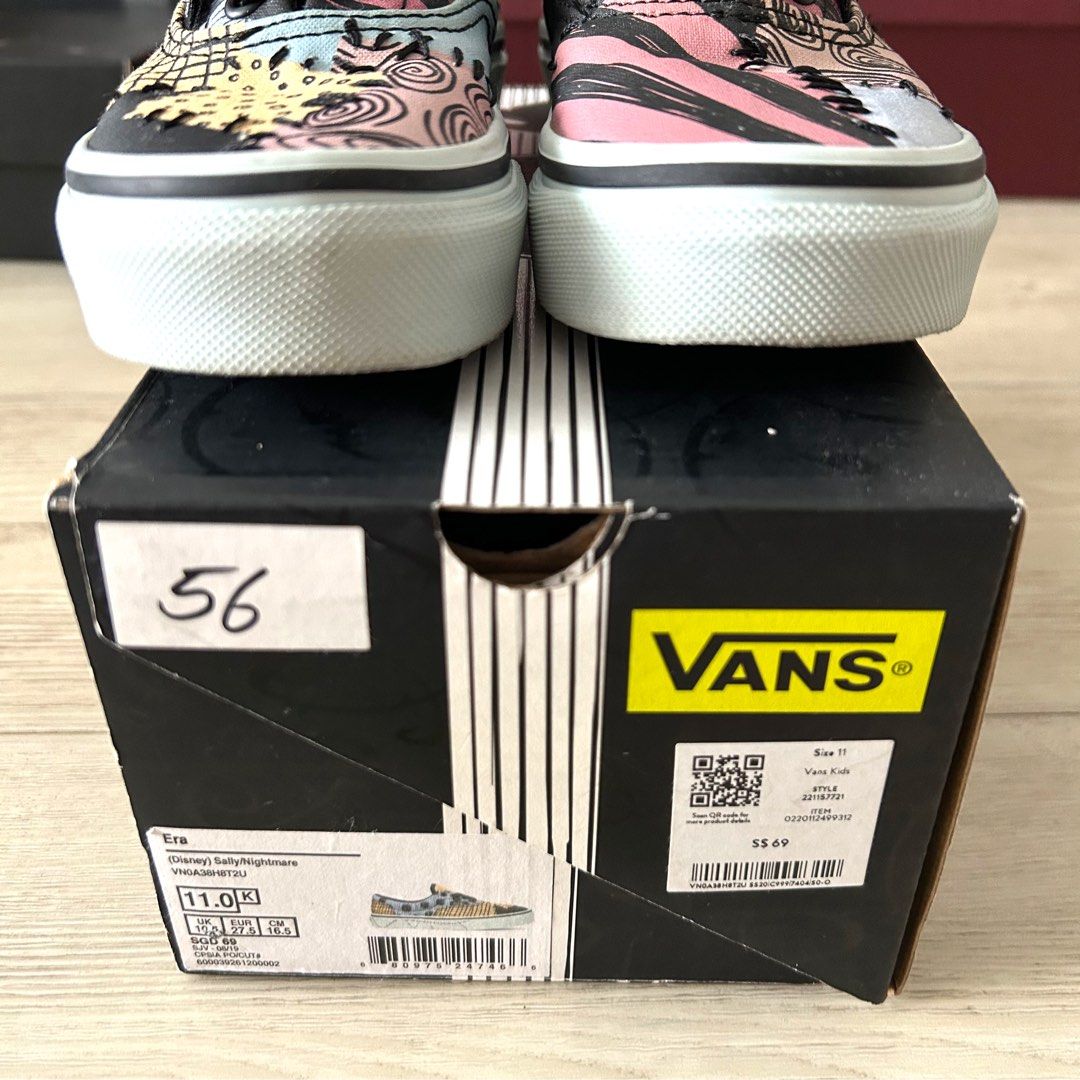 Vans Disney Nightmare Before Christmas Sally Sneakers shoes kids