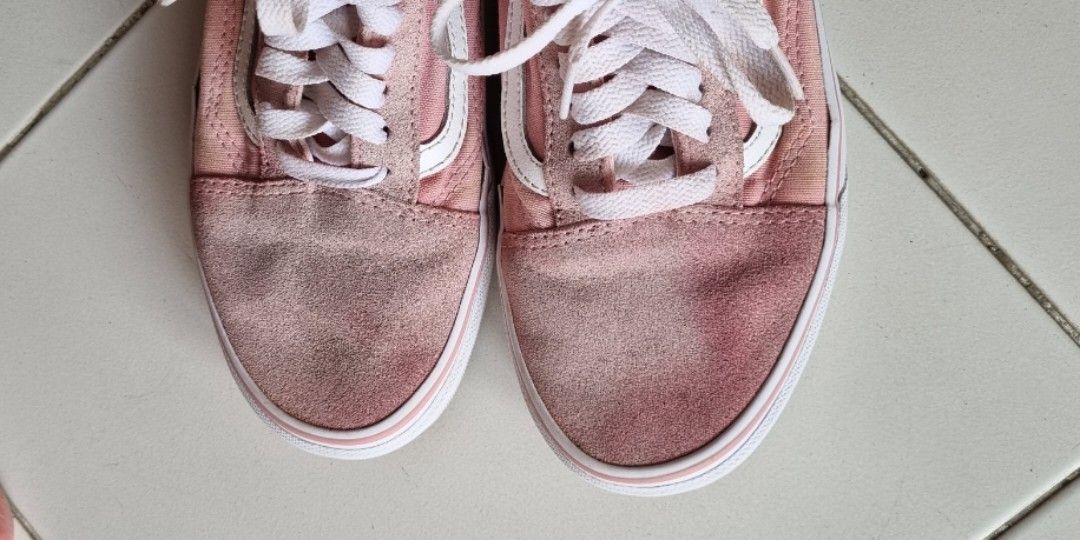 Gold and pink vans outlet