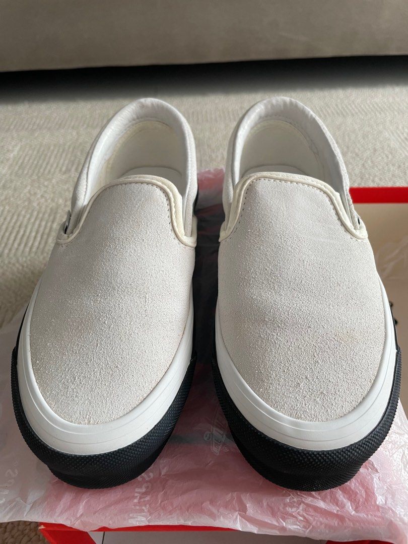 White vans slip new arrivals on near me