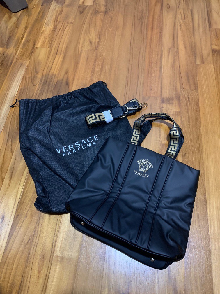 Versace Parfums shopping bag Women s Fashion Bags Wallets Shoulder Bags on Carousell