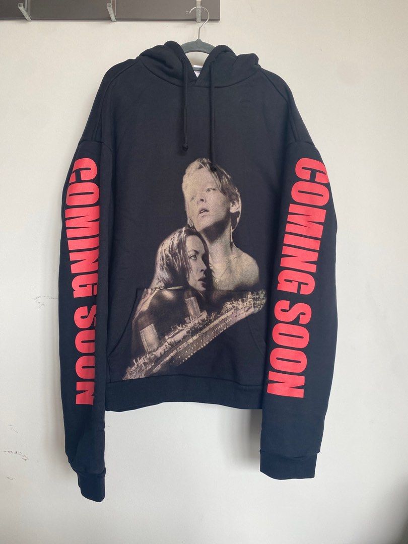 Vetements coming soon sales hoodie