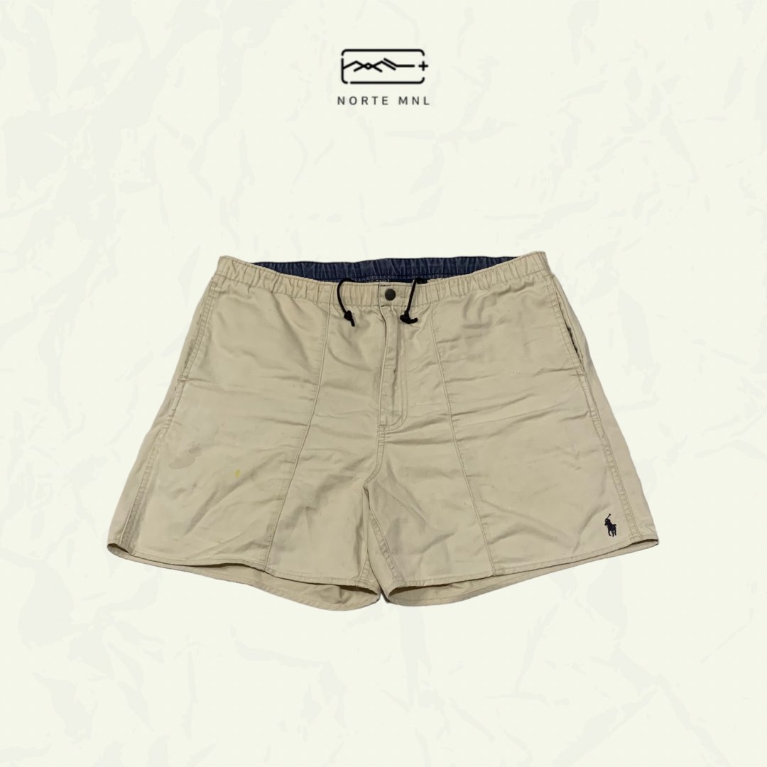Ralph Lauren POLO by Ralph Lauren Chino Shorts, Men's Size W36 cotton Khaki type Vintage Second Hand main image 0