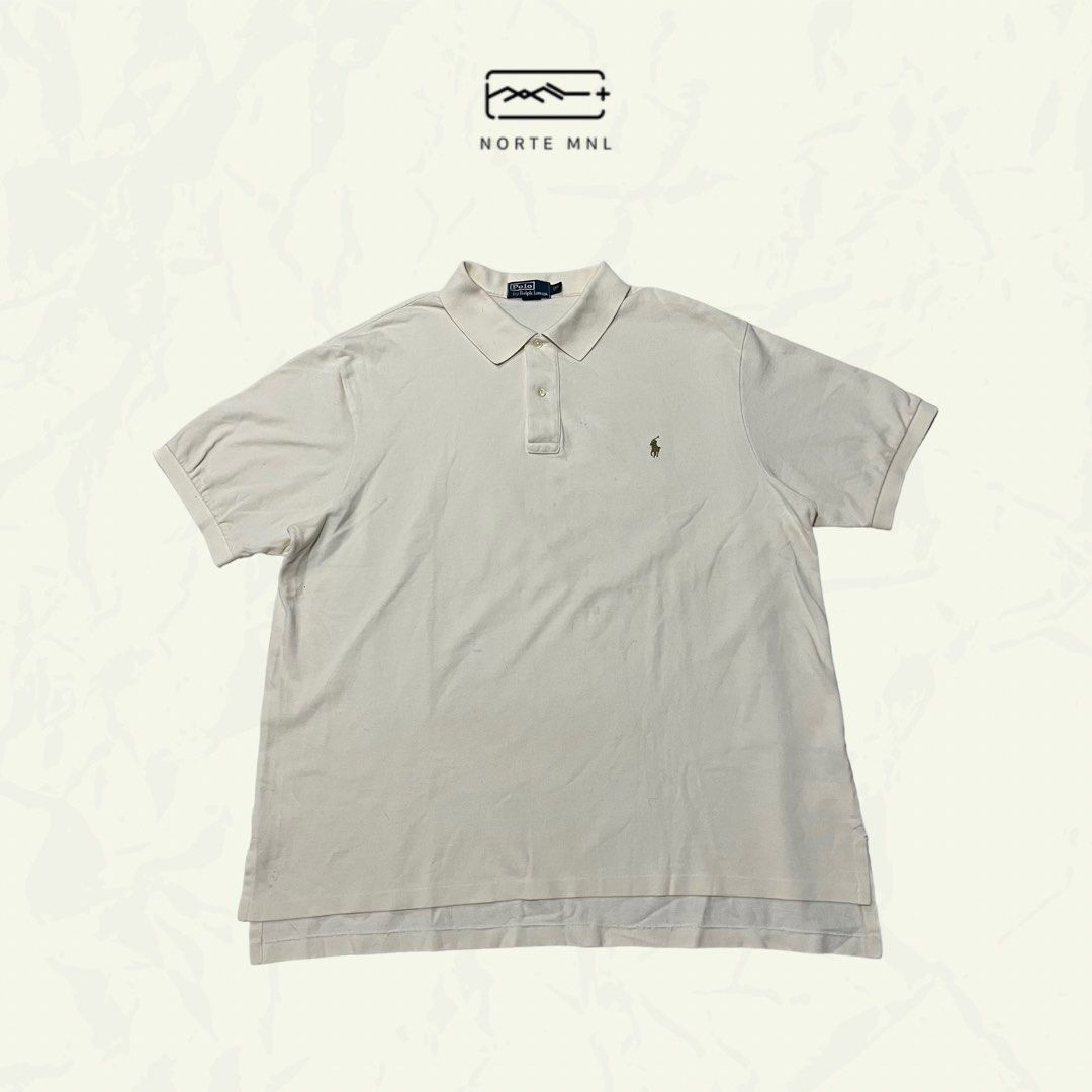 POLO RALPH LAUREN polo shirt cream