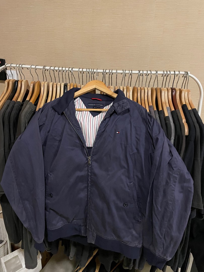 Vintage Tommy Hilfiger Harrington Jacket Women s Fashion Activewear on Carousell