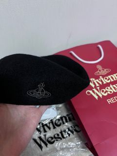 Vivienne Westwood wool beret 羊毛貝蕾帽
