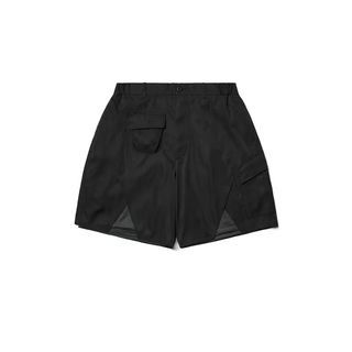 Wall of Sound - 3:39/Sightline Asymmetric Airy Shorts - Black