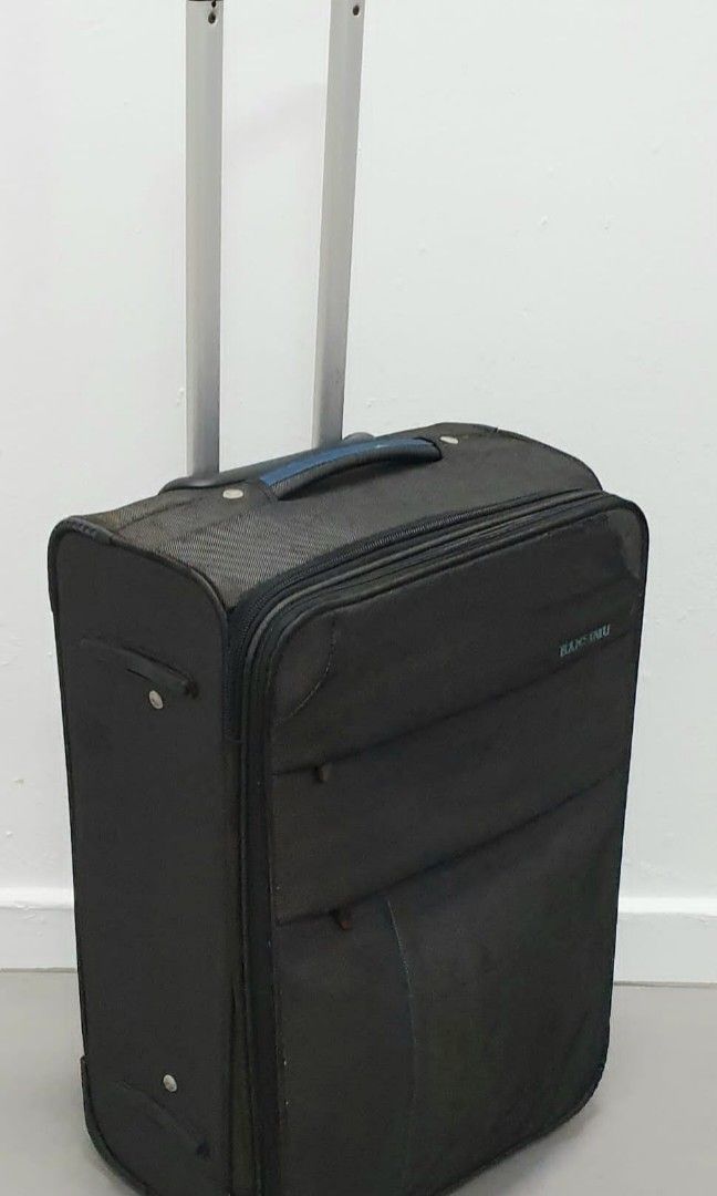 Well Used Cheap Branded Black Soft Expand Quality Luggage Home Travel Light Weight Wheel Large Big