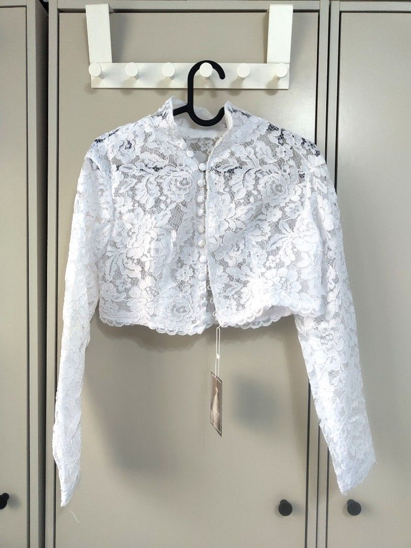White lace jacket online