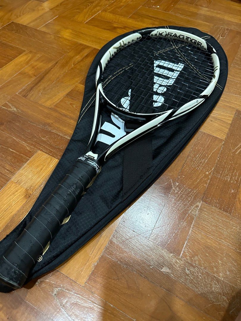 Wilson K Factor Tennis Racket, Sports Equipment, Sports & Games, Racket ...
