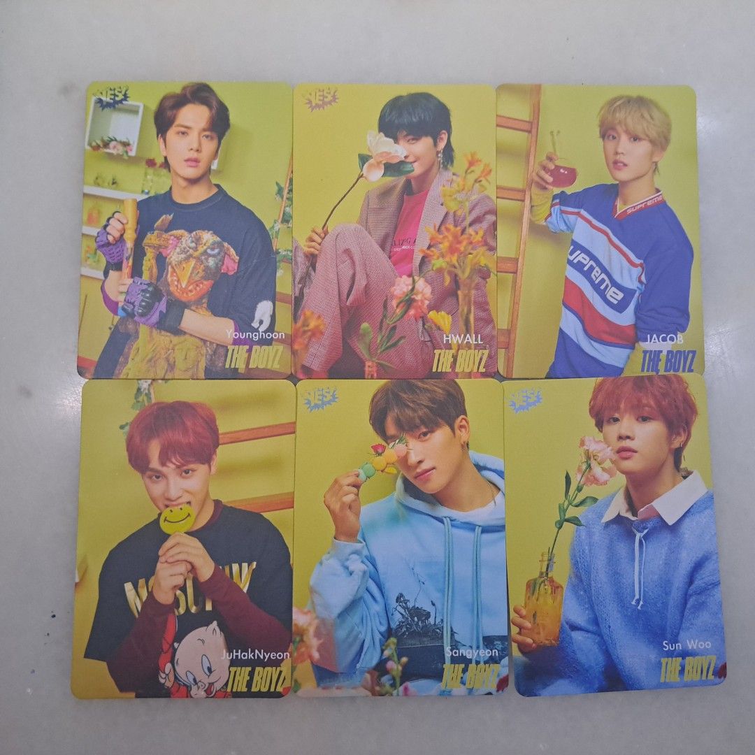 福袋 オンライン The boyz 香港公式Yesカード タレントカード