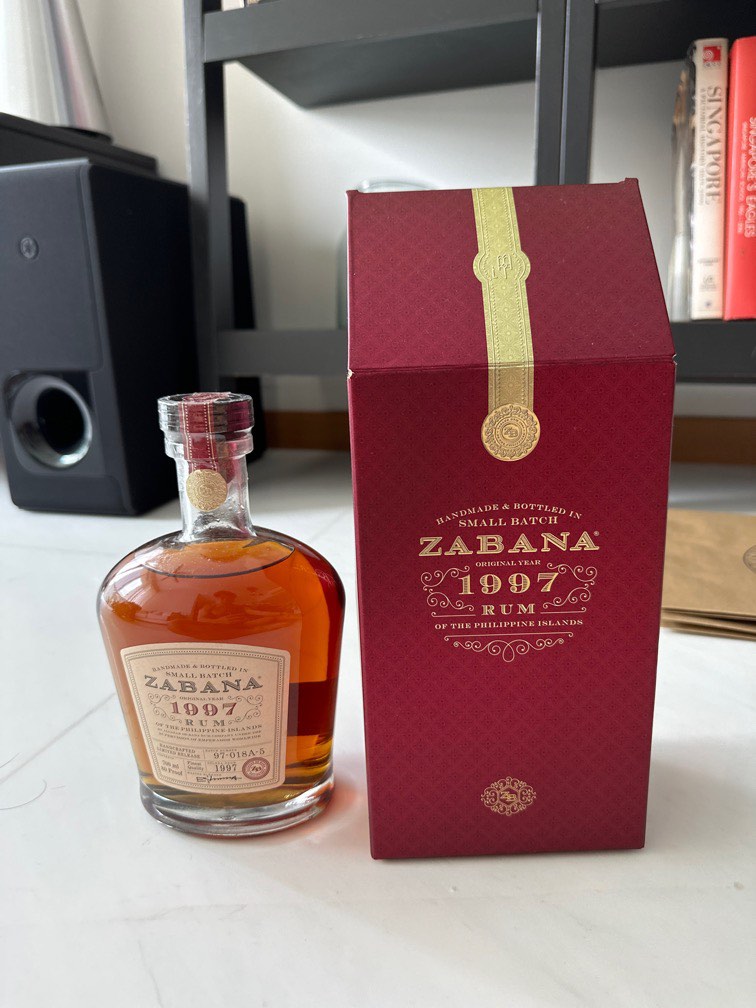 Zabana 1997 Rum, Food & Drinks, Alcoholic Beverages on Carousell