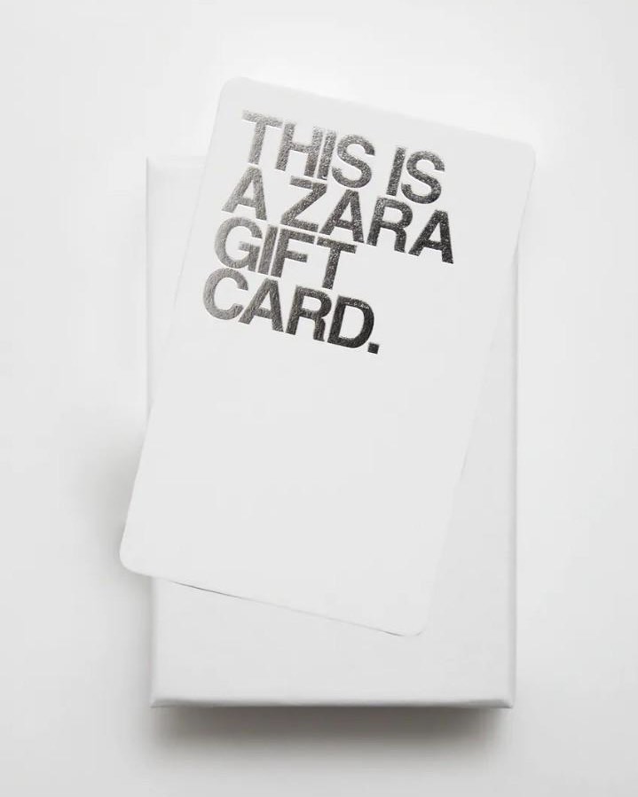 Zara gift card, 門票＆禮券, 禮品卡、印花 Carousell