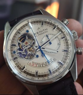 Zenith El Primero Chronomaster Open heart power reserve