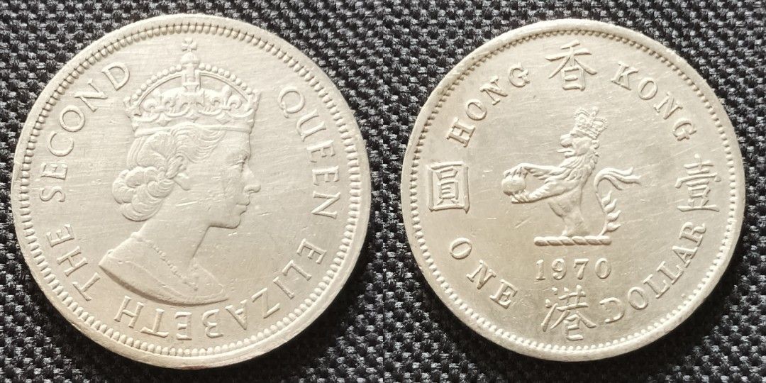 1970年英女皇一元（大餅）, 興趣及遊戲, 收藏品及紀念品, 錢幣- Carousell