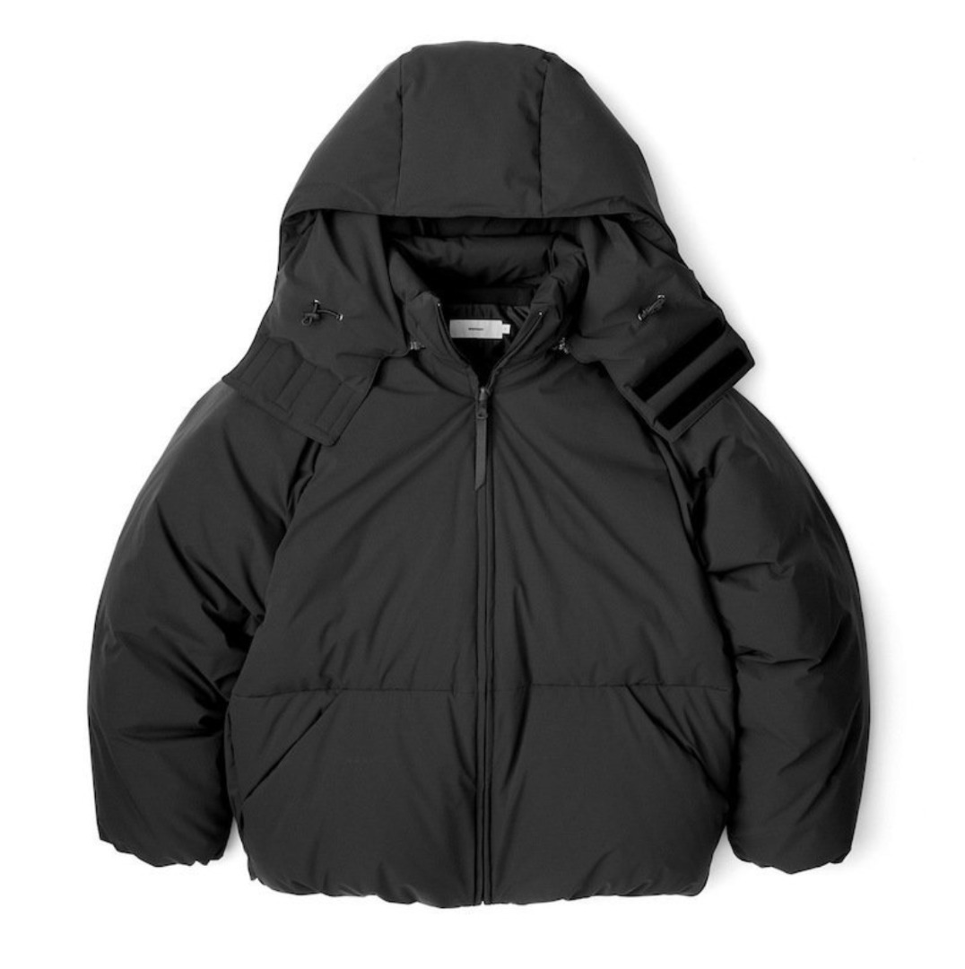 21AW Graphpaper Zanter for GP Solotex Down Jacket black 2