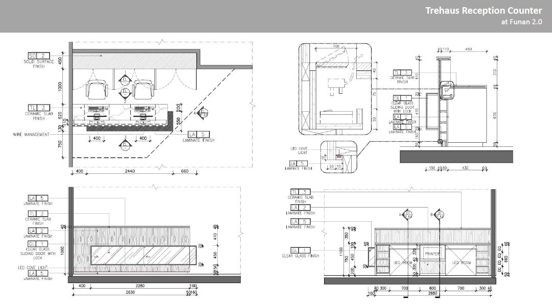 3D Rendering and 2D AutoCAD Drafting for Interior Design, Furniture ...