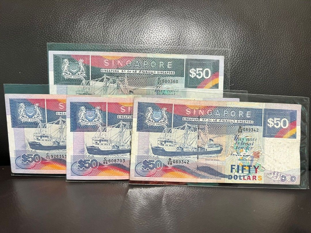 Used Note $50 ship series used note., Hobbies & Toys, Memorabilia & Collectibles ...