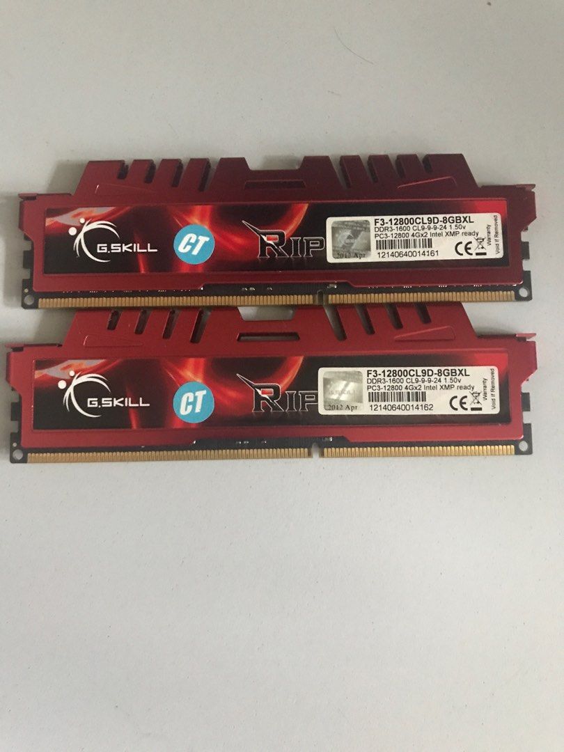 G skill on sale ddr3 1600 8gb
