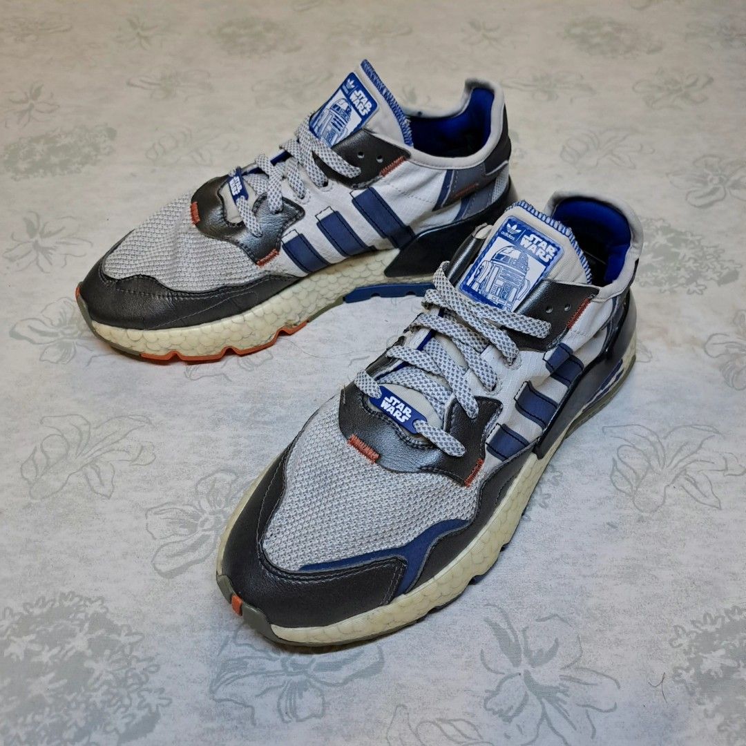8UK Adidas Nite Jogger Star Wars R2D2 Women s Fashion Footwear