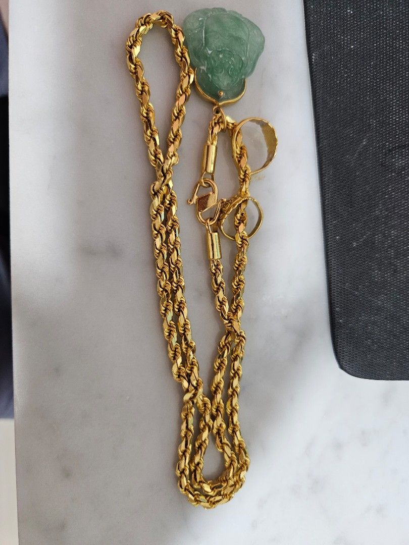 Gold rope chain for sale cheap