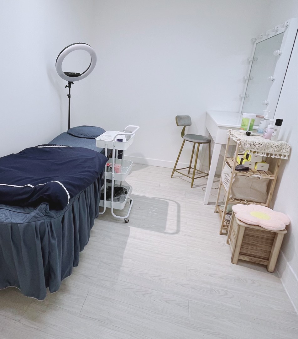 Kwun Tong private beauty room / makeup room / beauty bed / studio for hourly or daily rental63438135572481112