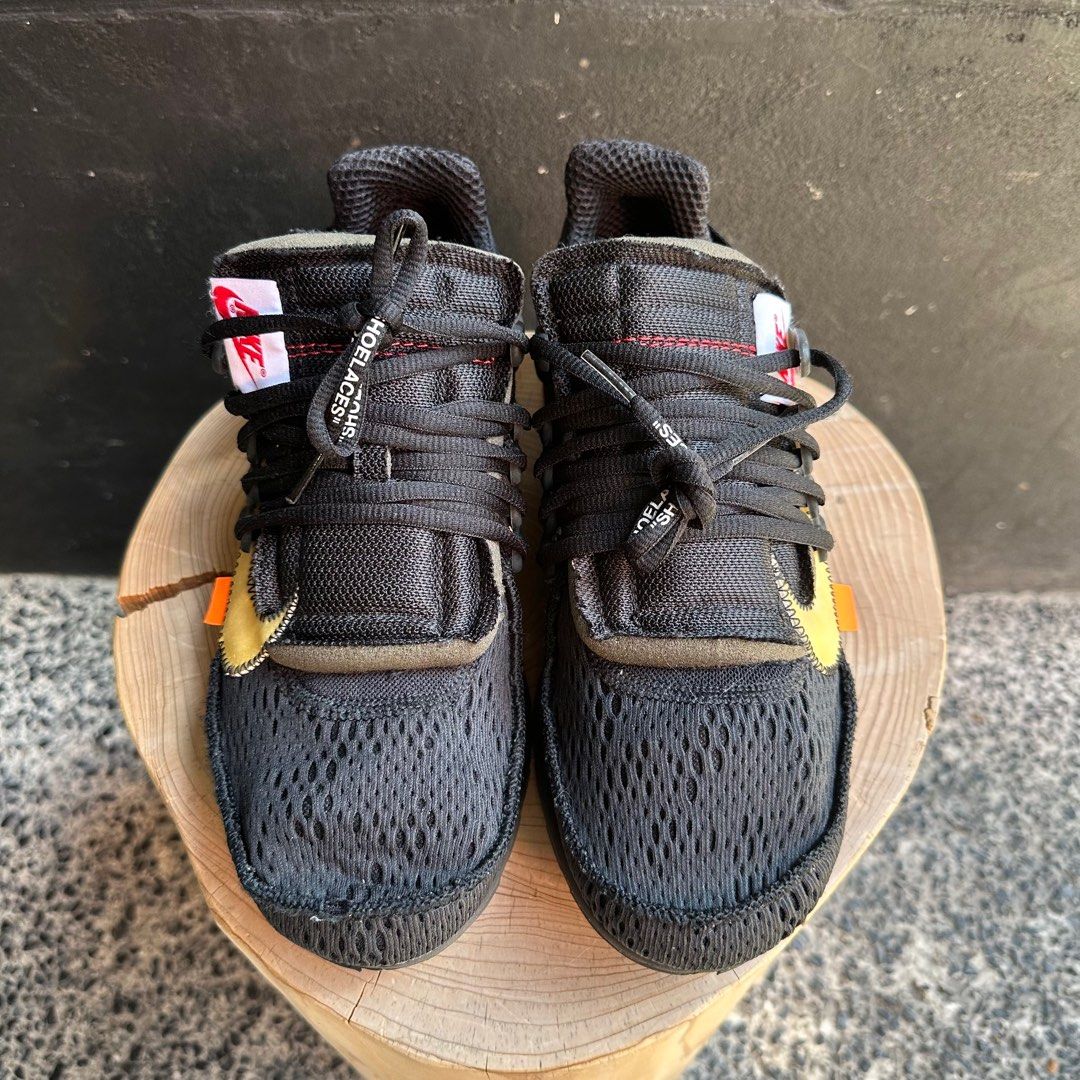 二手Off-White x Nike Air Presto 2.0 Black, 男裝, 鞋, 波鞋- Carousell