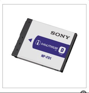 原裝 Sony cyber-shot Np-FD1 battery 相機電池