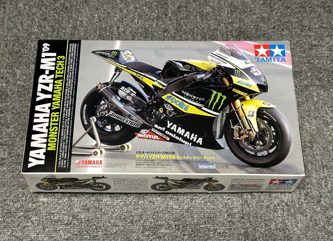 安価 ワタナベ 1/12 09 MotoGP YAMAHA M1 YAMAHA YZR-M1 YZR ...