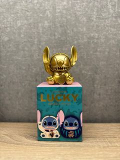 盲盒 URDU 福部屋 迪士尼100週年 史迪仔 金 招財貓 擺件 公仔 模型 Stitch Pearl Version Disney Fukuheya Manekineko Figure Doll Limited Edition