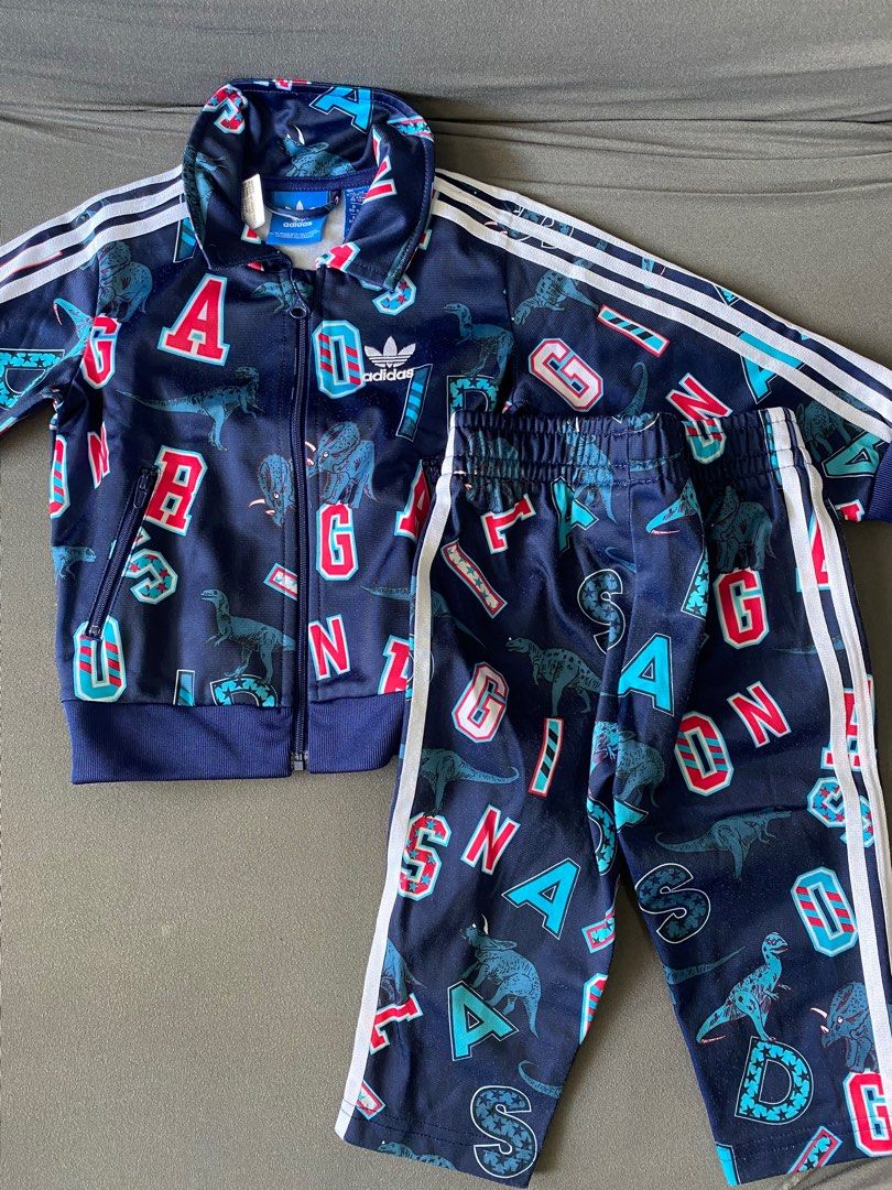 Adidas Dinosaur Alphabeth Tracksuit