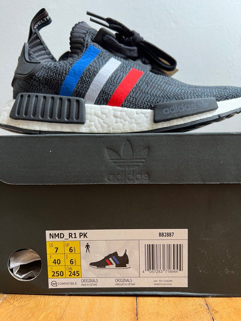 Adidas NMD R1 PrimeKnit Tri Color OG