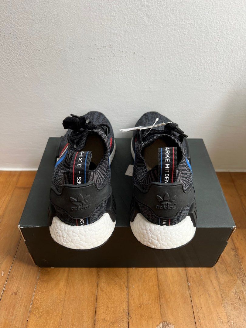 Adidas NMD R1 PrimeKnit Tri-Color OG, Men's Fashion, Footwear, Sneakers on  Carousell