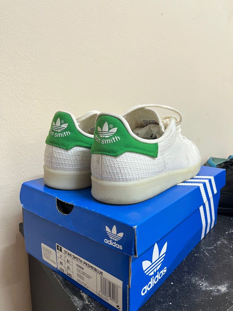adidas gazelle silver green womens adidas Men's Stan Smith Primeblue Shoes (US 7.5)