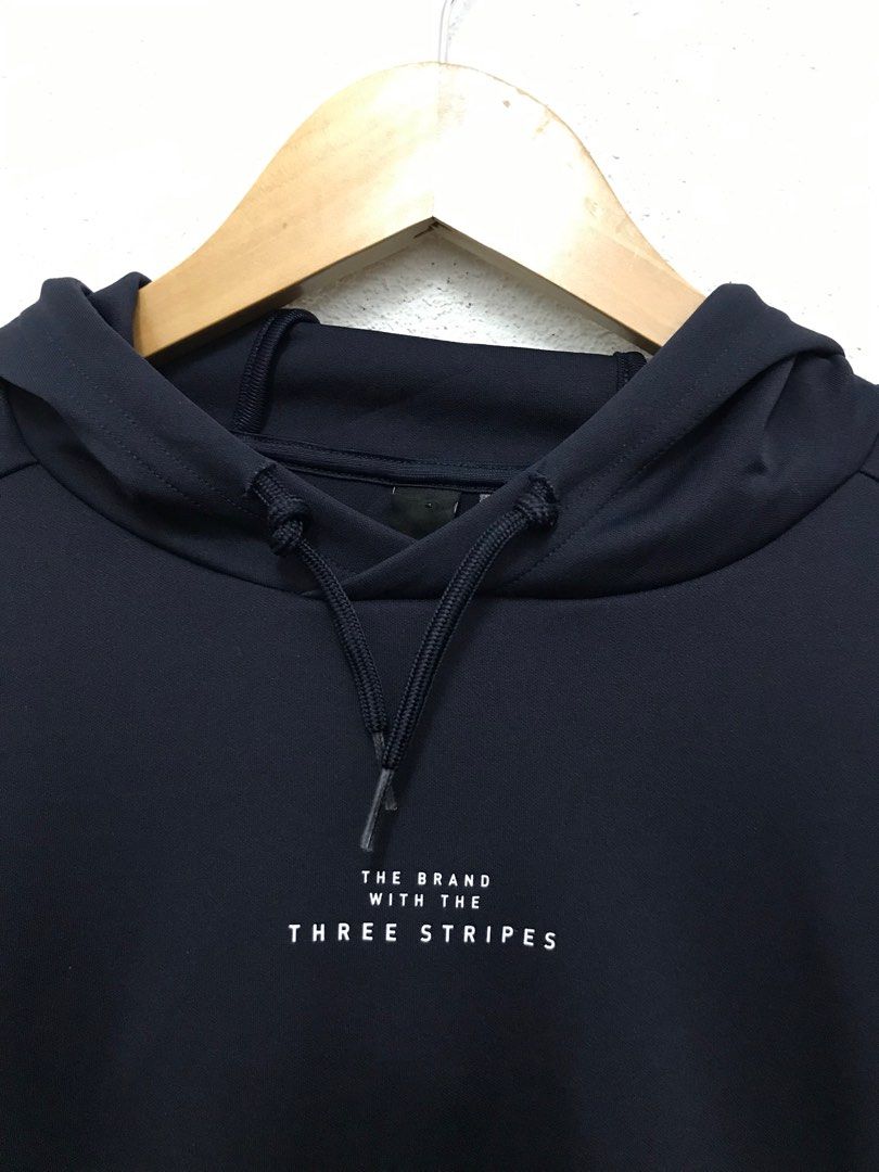 Adidas three stripes hoodie