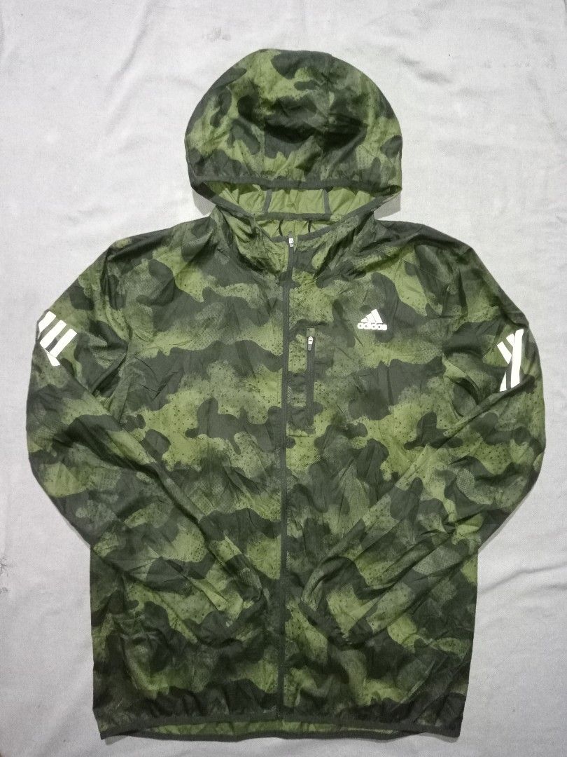 Adidas Urban Camo Running Windbreaker Lightweight 30x23 Very good condition No issue 1100 plus af