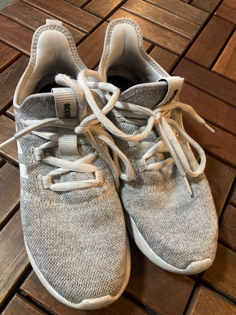 Womens grey best sale adidas cloudfoam