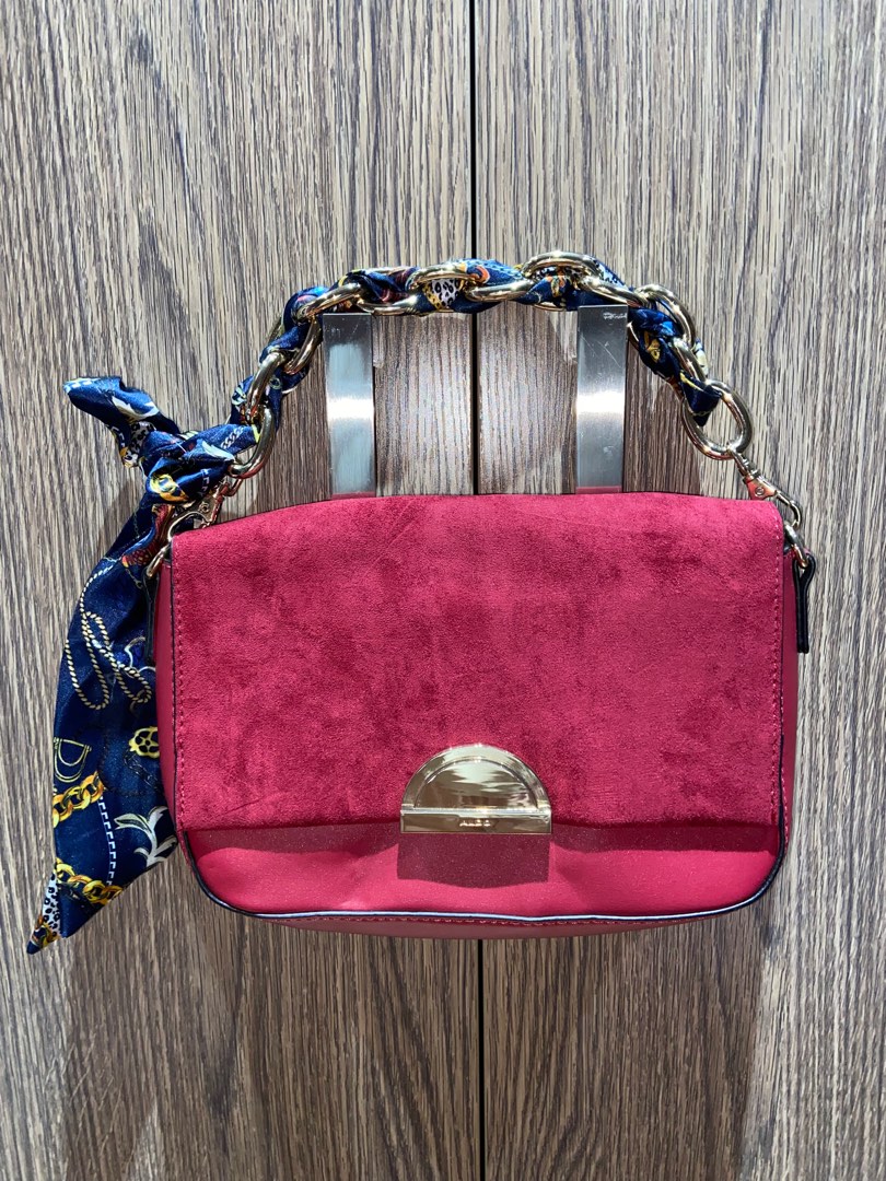 Aldo Original Red Shoulder Bag, Women's Fashion, Bags & Wallets