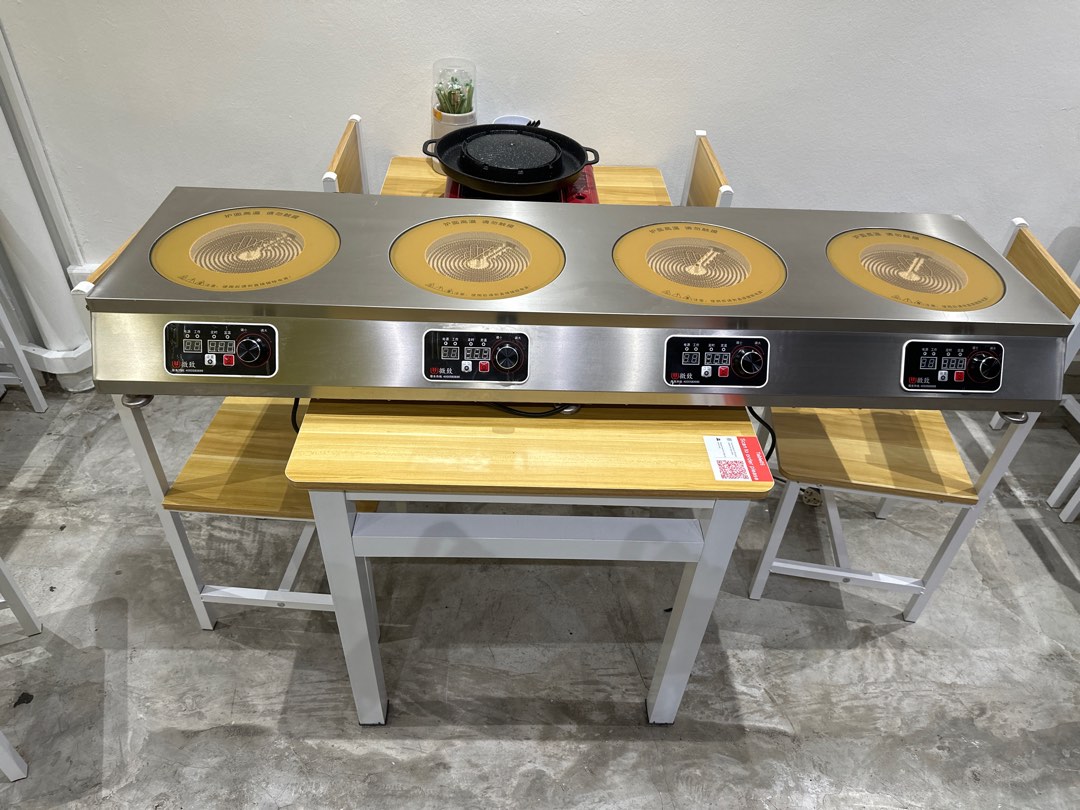 Almost new 4 stoves induction cooker/heater!, Furniture & Home Living