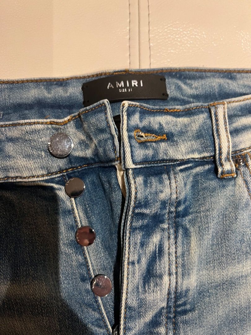Amiri MX1 Jeans, 名牌, 服裝- Carousell