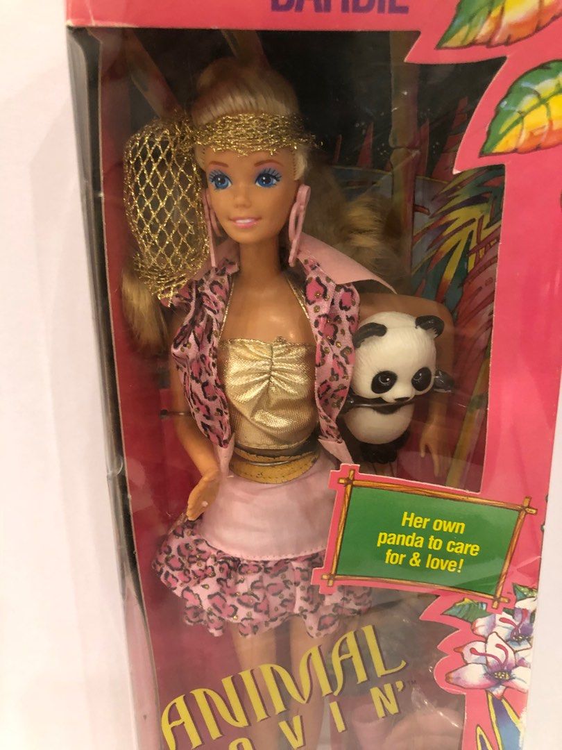  Mattel Barbie Doll Animal Lovin' 1988 : Toys & Games