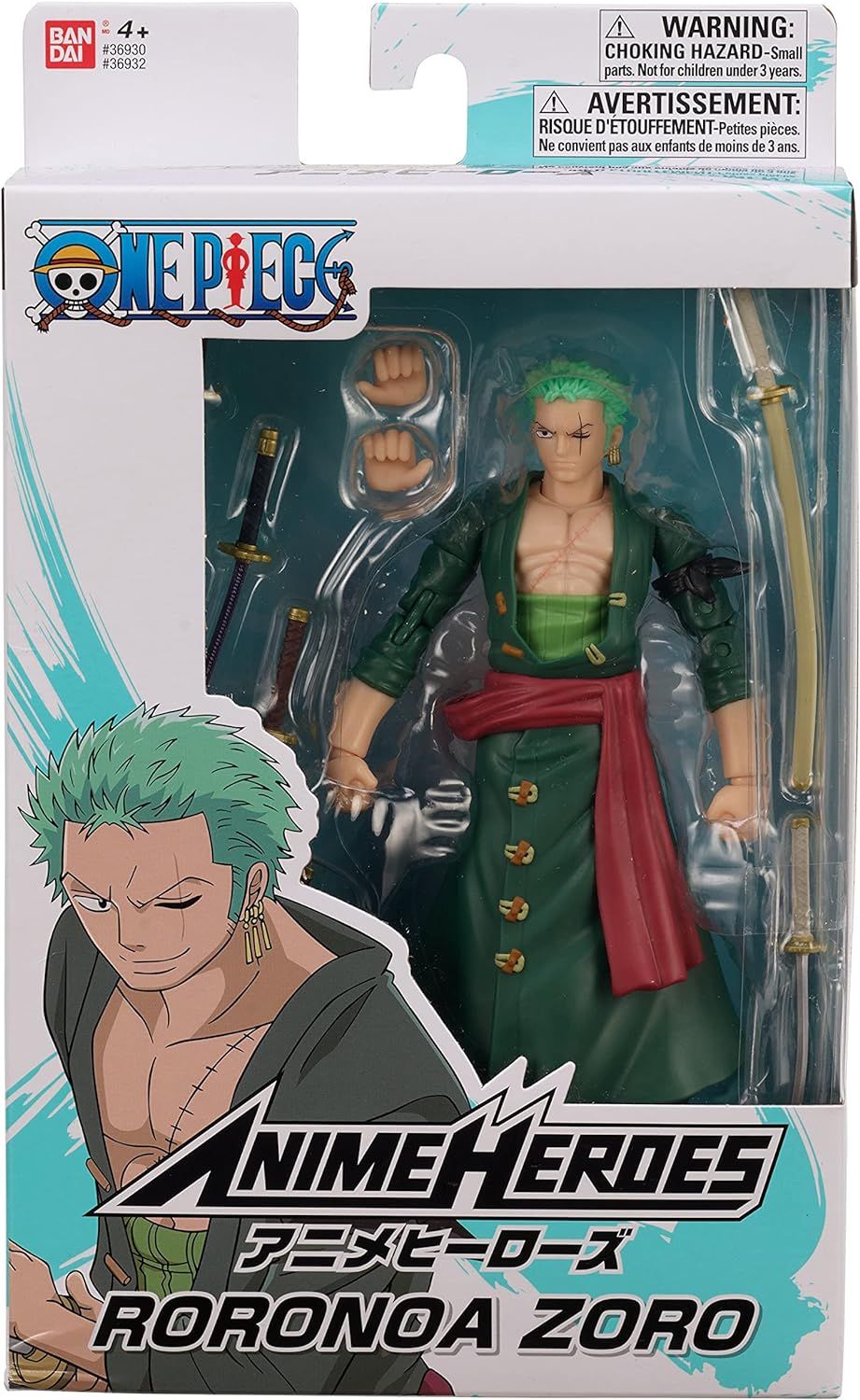 Bandai One Piece Anime Heroes Roronoa zoro, Hobbies & Toys, Toys & Games on  Carousell