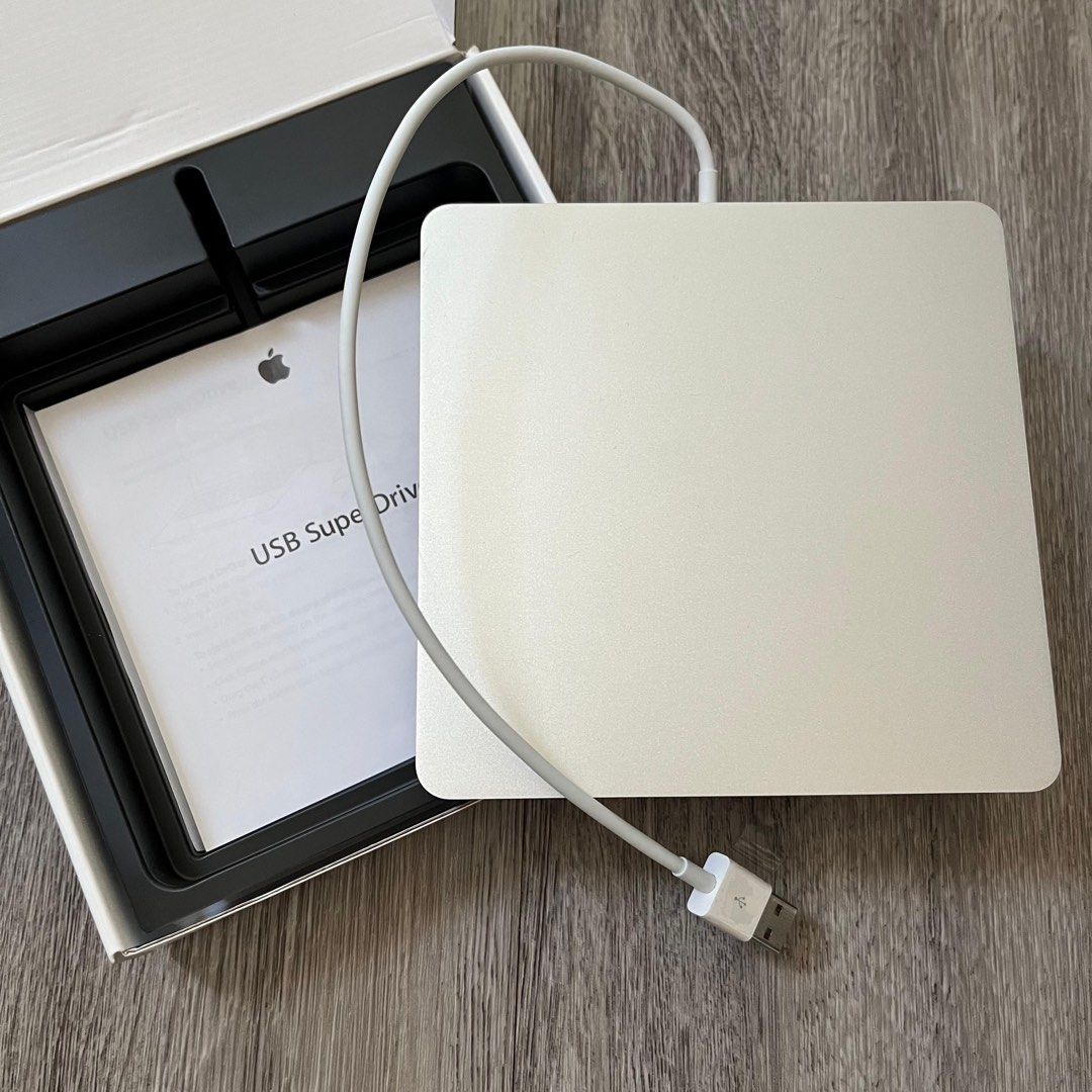 Apple USB SuperDrive Mac MacBook, 電腦＆科技, 手提電腦- Carousell