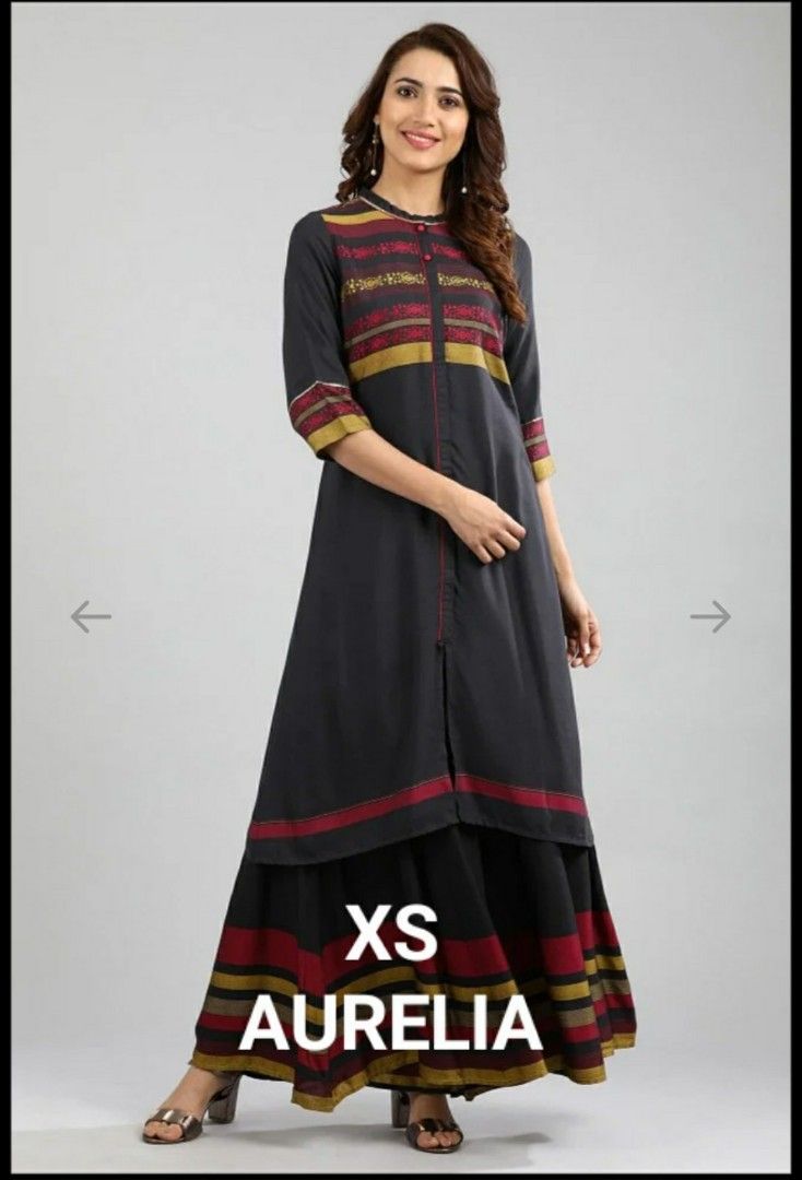 Wanna Lotus Cotton Naira Cut Kurti With Bottom And Dupatta For Casual Wear  Collection