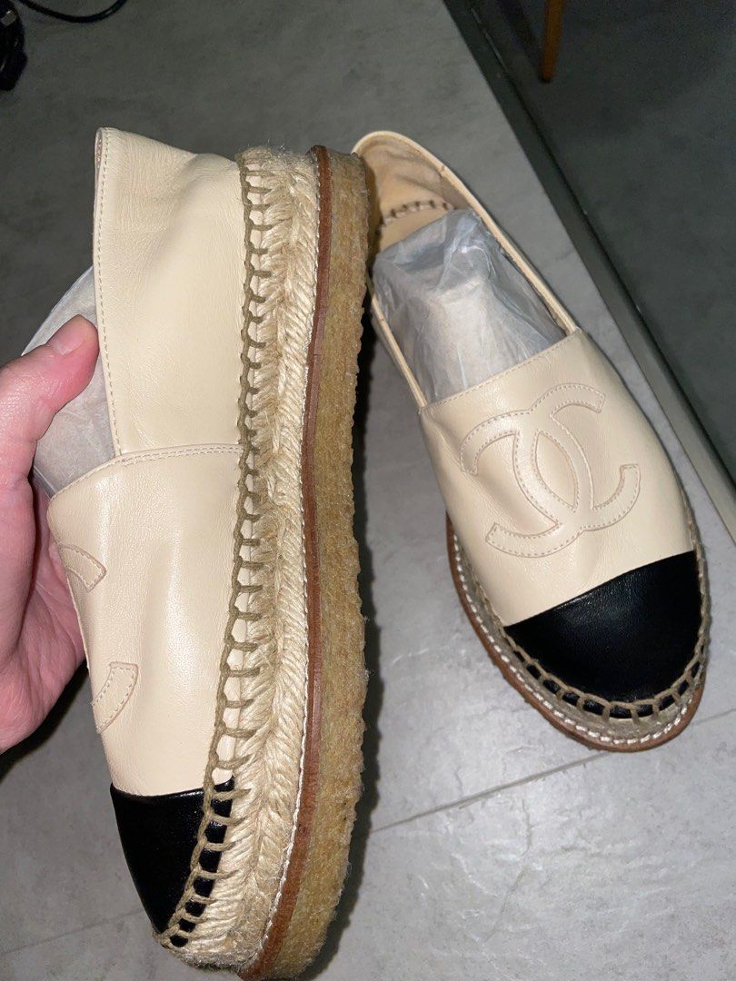 Authentic Chanel Espadrilles Size 35
