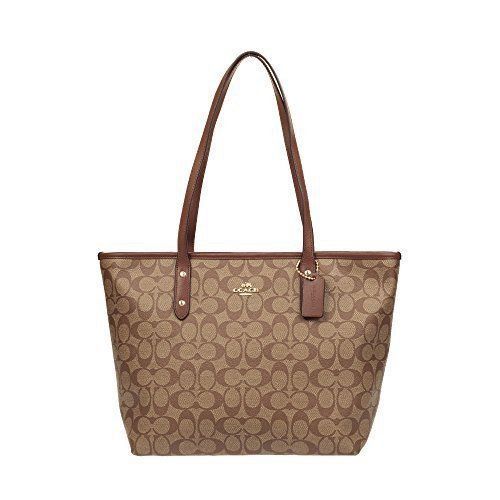 Coach city tote zip online